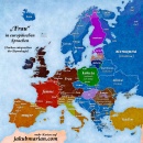 Frau in europäischen Sprachen